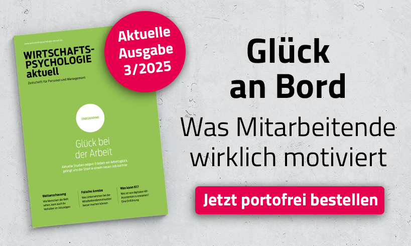 Werbebanner für die Ausgabe 3/25 der WPA