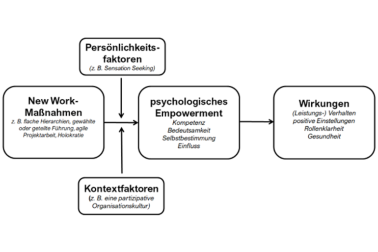 Abbildung 2: Modell, das die Grundlage für die wissenschaftliche und praktische Arbeit mit dem Empowermentansatz bildet
