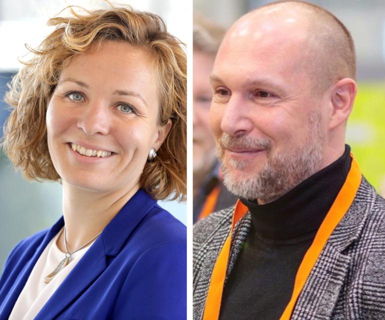 Porträts von Julia Schorlemmer und Andreas Steffen