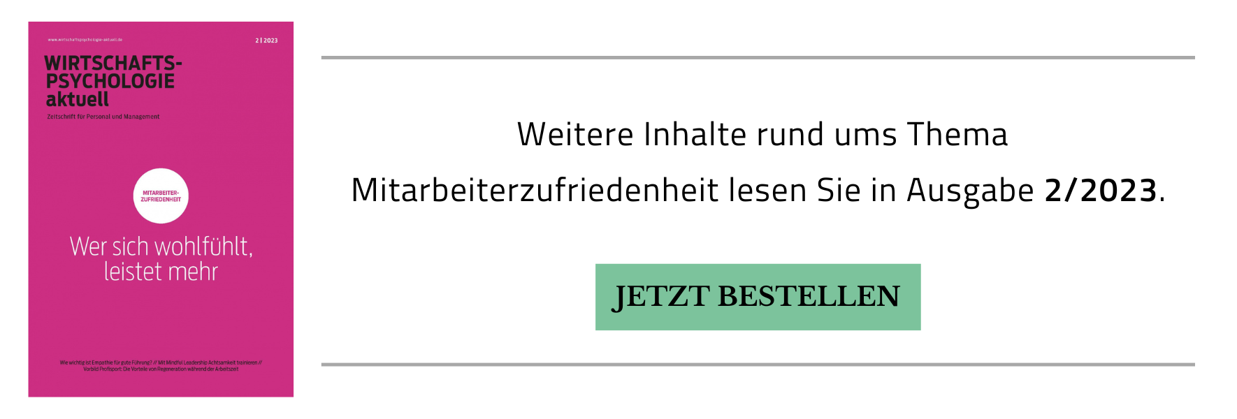 Banner für Ausgabe 2/2023, zum Bestellen auf das Bild klicken, es führt zum Onlineshop.