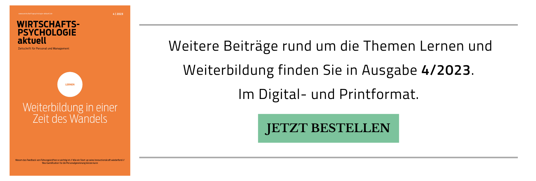 Banner für Ausgabe 4/2023, zum Bestellen auf das Bild klicken, es führt zum Onlineshop.
