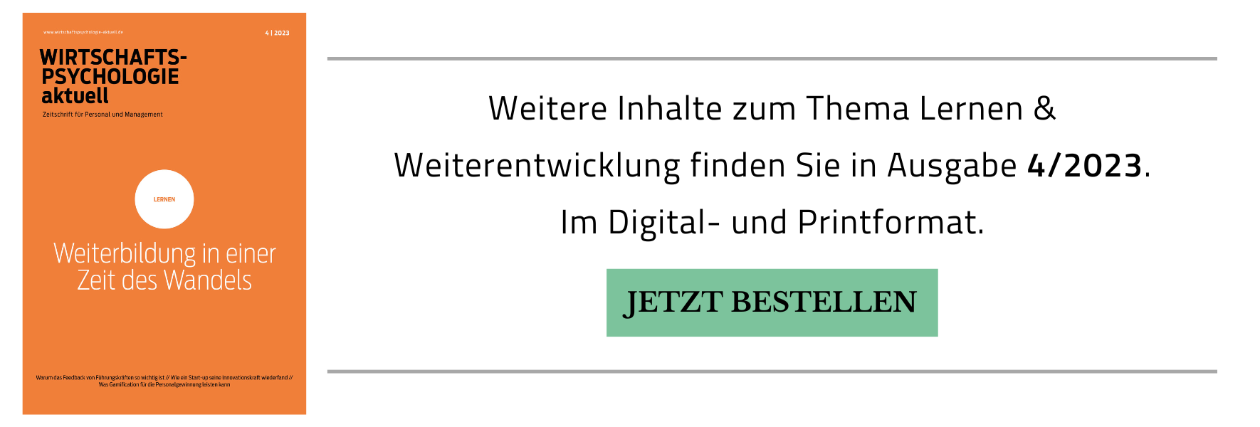 Banner für Ausgabe 4/2023, zum Bestellen auf das Bild klicken, es führt zum Onlineshop.