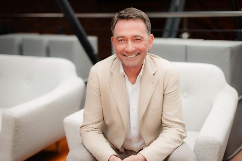 Porträtfoto des conpadres-Gründers Volker Baisch