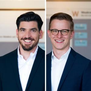 Moritz Reichert und Colin Roth