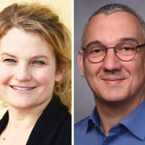 Elke Heublein und Matthieu Kollig