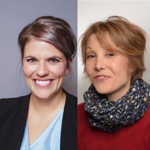 Dr. Claudia Müller-Kreiner und Svenja König