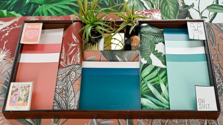 Beispielbild eines Mood Boards