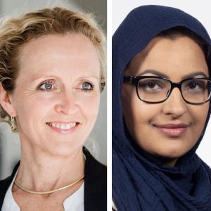 Lotte Bock und Madiha Rana