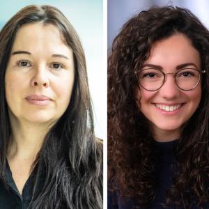 Tatjana Schnell und Carmen Hoffmann