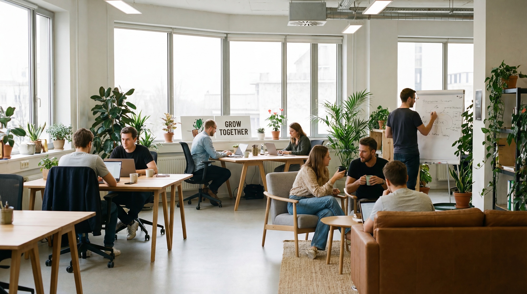 Fördert das soziale Miteinander im Coworking Space die Kreativität?