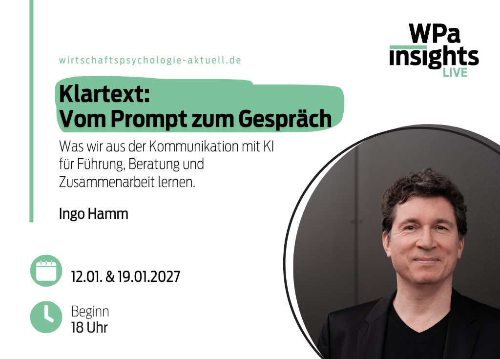 Klartext: Vom Prompt zum Gespräch